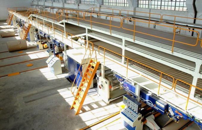 Automatic corrugation plant at Master Packages