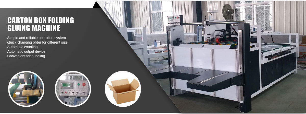 Corrugated sheet pasting machine