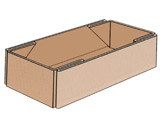 Self-lock trays